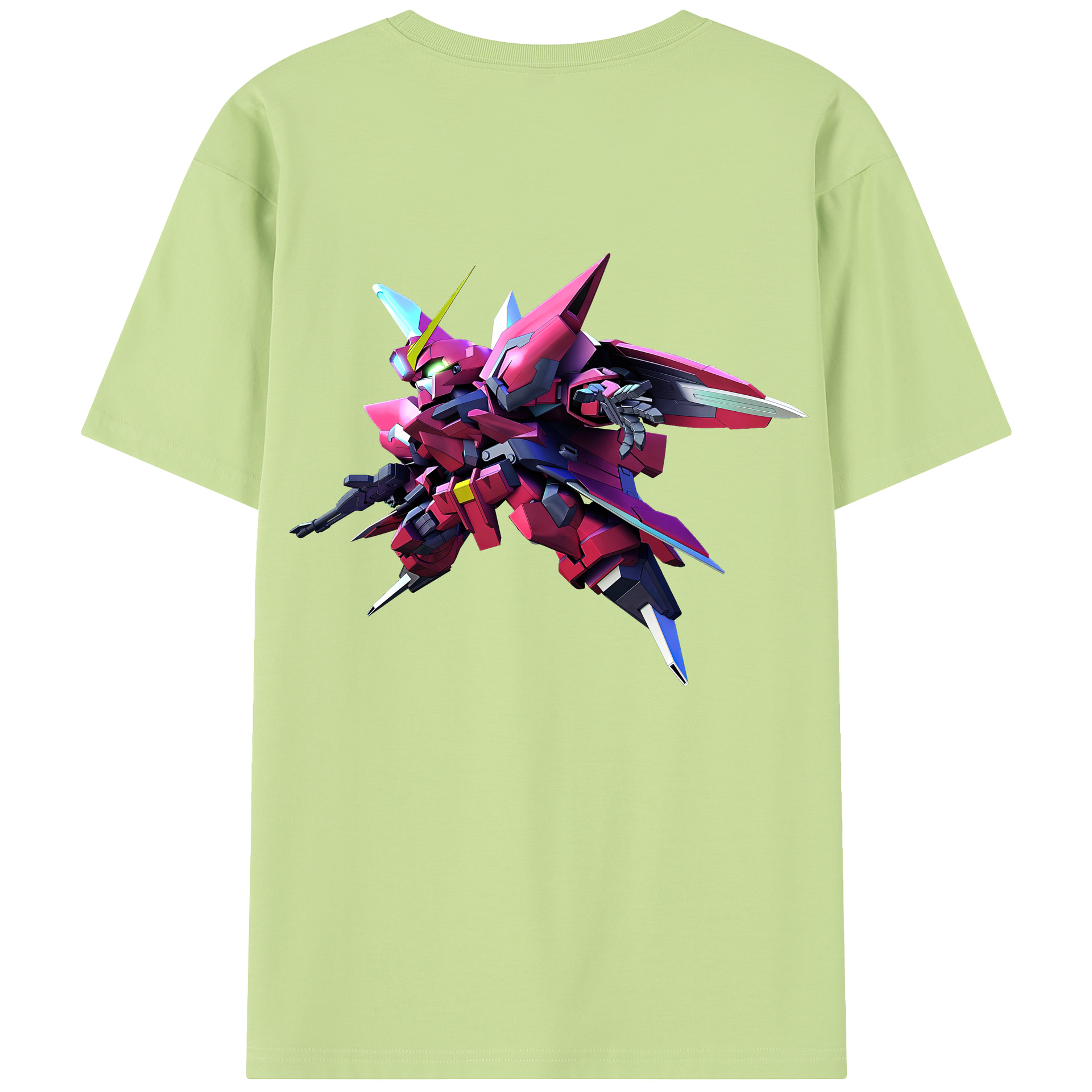 （画像用） 機動戦士ガンダム Mobile Suit Gundam 綿100％半袖Tシャツ（背面プリント）